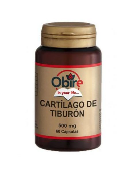 Cartílago de Tiburón 500 mg. Obire - 60 cápsulas