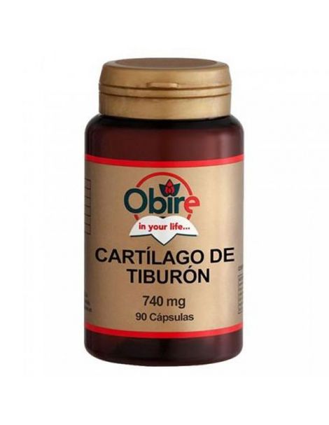 Cartílago de Tiburón 740 mg. Obire - 90 cápsulas