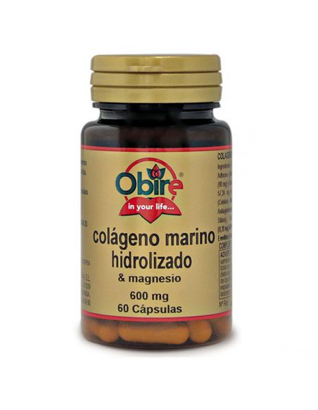 Colágeno Hidrolizado con Magnesio Obire - 60 cápsulas