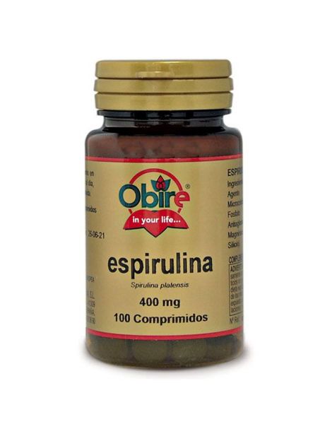 Espirulina Obire - 100 comprimidos