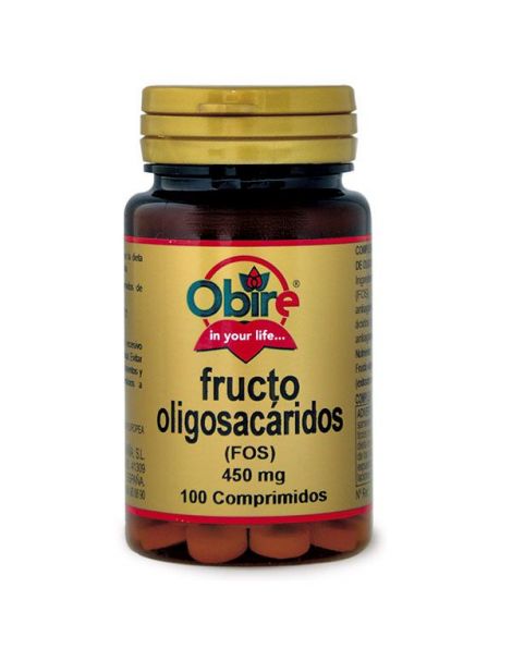 Fructooligosacáridos Vientre Plano Obire - 100 comprimidos