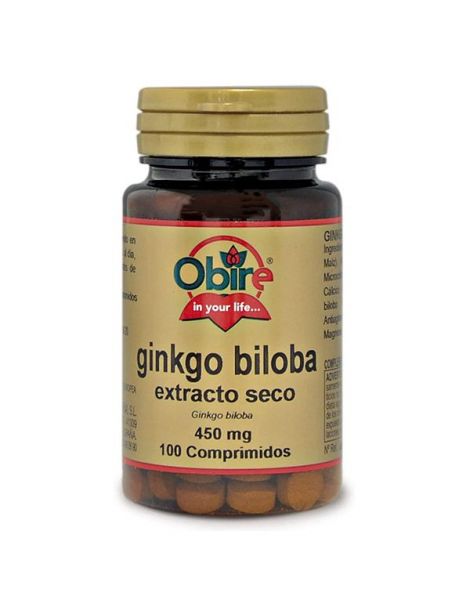 Ginkgo Biloba Obire - 100 comprimidos