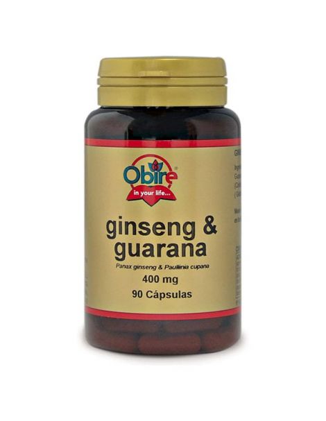 Ginseng y Guaraná Obire - 90 cápsulas