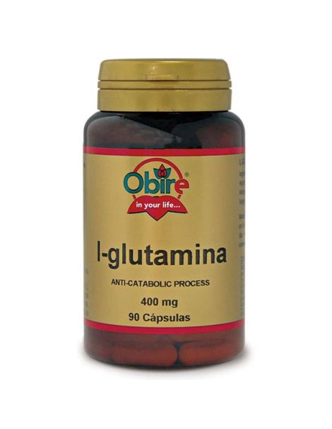 L-Glutamina Obire - 90 cápsulas
