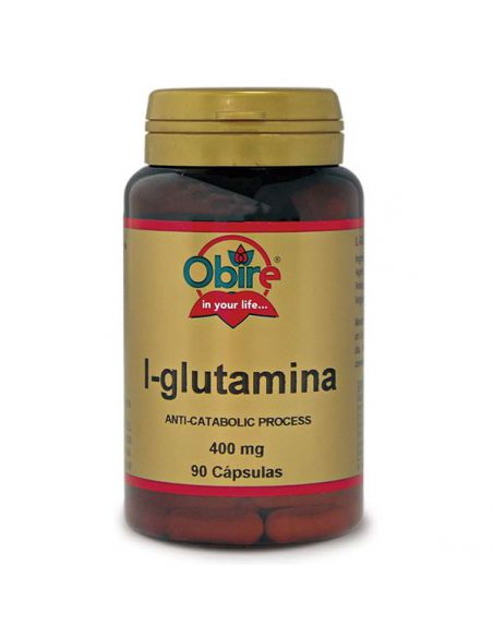 L-Glutamina Obire - 90 cápsulas
