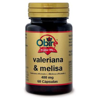 Valeriana y Melisa Obire - 60 cápsulas