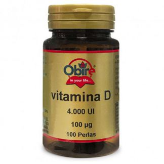 Vitamina D3 4000 UI Obire - 100 perlas