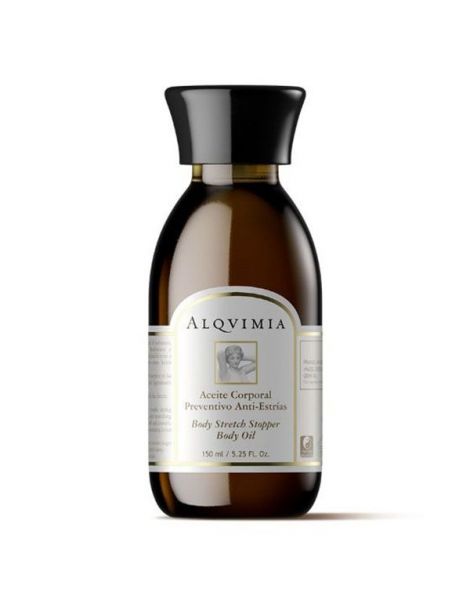 Aceite Corporal Preventivo Estrías Alqvimia - 150 ml.