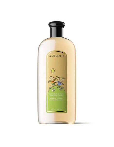 Gel de Baño y Ducha Niños y Bebés Alqvimia - 400 ml.