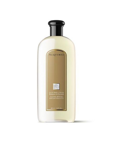 Gel de Baño y Ducha Relajante de Lavanda Alqvimia - 400 ml.