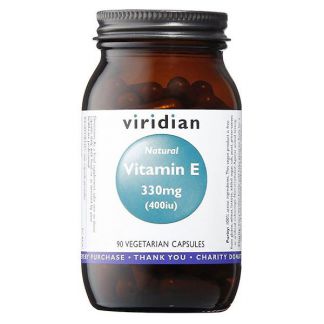 Vitamina E 400 UI Viridian - 30 cápsulas