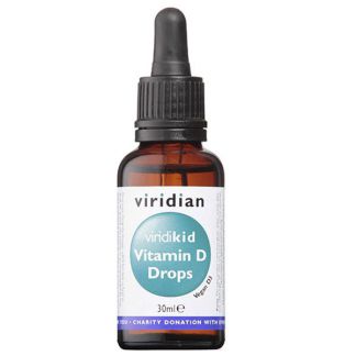 Viridikid Vitamina D3 400 UI Vegana Viridian - 30 ml.