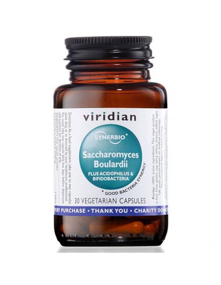 Synerbio Saccharomyces Boulardi Viridian - 30 cápsulas