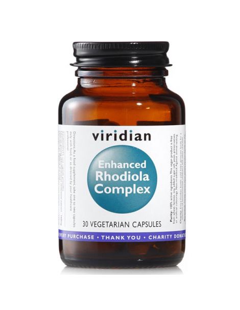 Rhodiola Complex Viridian - 30 cápsulas