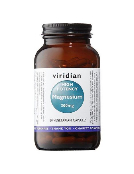 Magnesio Alta Potencia Viridian - 30 cápsulas