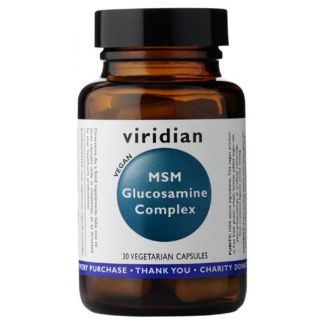 Glucosamina MSM Complex Viridian - 30 cápsulas