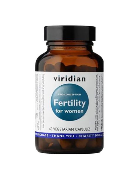 Fertility para Mujer Viridian - 60 cápsulas