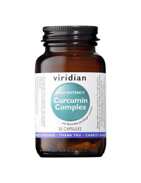 Curcumina Complex Viridian - 30 cápsulas