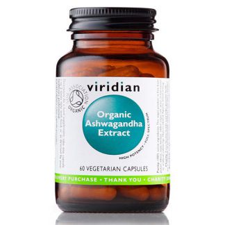 Extracto de Ashwagandha Bio Viridian - 60 cápsulas