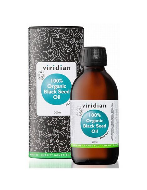 Aceite de Comino Negro Bio Viridian - 200 ml.