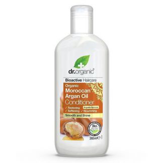 Acondicionador con Aceite de Argán Marroquí Dr. Organic - 265 ml.