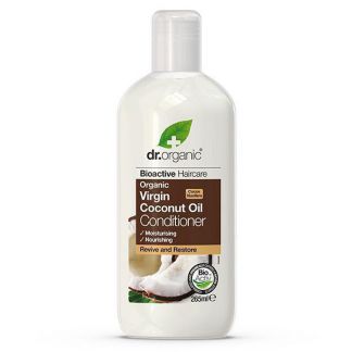 Acondicionador con Aceite de Coco Dr. Organic - 265 ml.