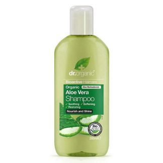 Champú con Aloe Vera Dr. Organic - 265 ml.