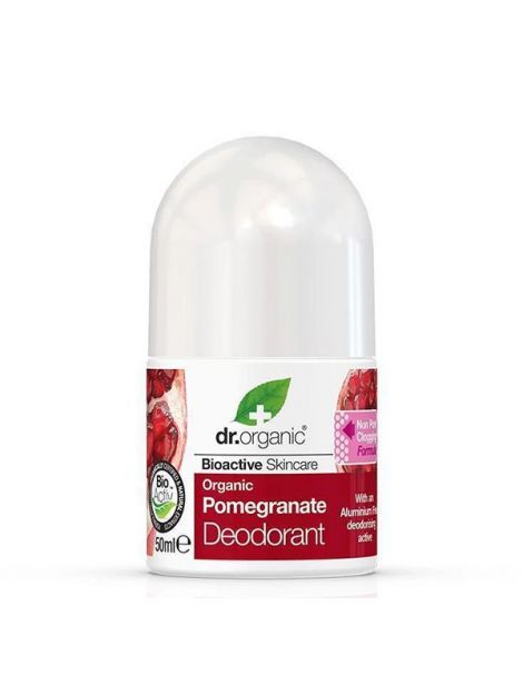 Desodorante con Granada Dr. Organic - 50 ml.
