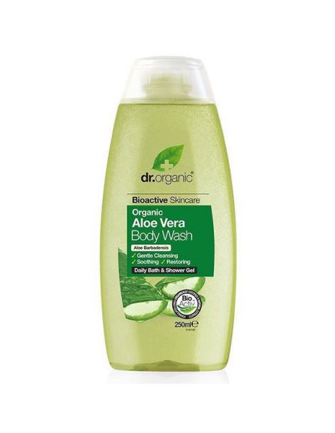 Gel de Baño y Ducha con Aloe Vera Dr. Organic - 250 ml.