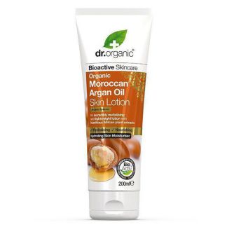 Loción Corporal con Aceite de Argán Dr. Organic - 200 ml.
