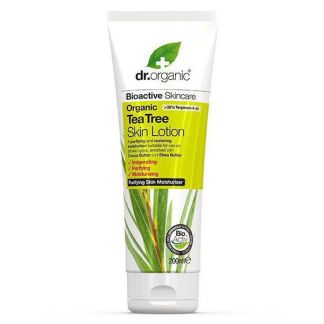 Loción Corporal con Árbol del Té Dr. Organic - 200 ml.