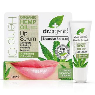 Sérum Labial con Aceite de Cáñamo Dr. Organic - 10 ml.