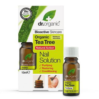 Solución para Uñas con Árbol del Té Dr. Organic - 10 ml.
