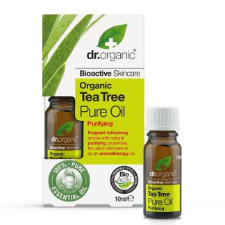 Aceite Puro de Árbol del Té Dr. Organic - 10 ml.