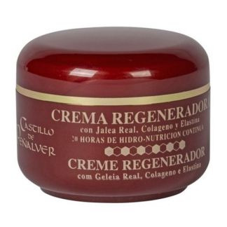 Crema Regeneradora de Jalea Real, Colágeno y Elastina Castillo de Peñalver - 100 ml.