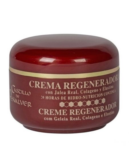 Crema Regeneradora de Jalea Real, Colágeno y Elastina Castillo de Peñalver - 100 ml.