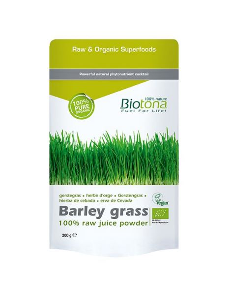 Barley Grass (Cebada) Bio Biotona - 200 gramos