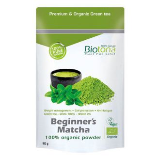 Begginers Matcha Bio Biotona - 80 gramos