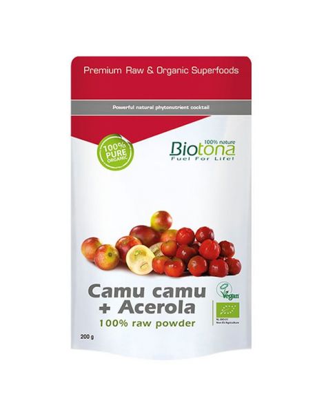 Camu Camu Acerola Bio Biotona - 200 gramos