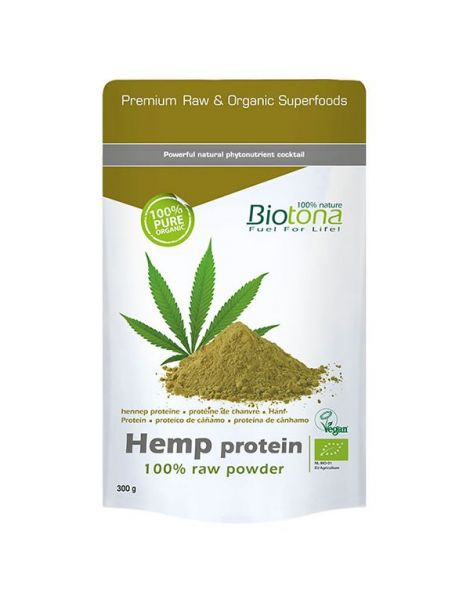 Hemp Protein (Cañamo) Bio Biotona - 300 gramos