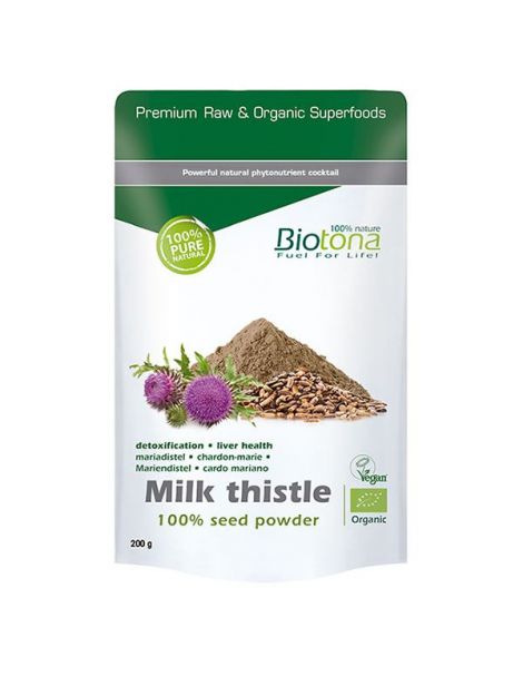 Milk Thistle (Cardo Mariano) Bio Biotona - 200 gramos