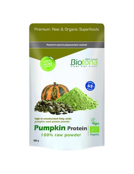 Pumpkin Protein (Proteína de Calabaza) Bio Biotona - 300 gramos