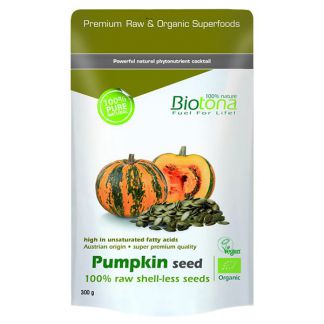 Pumpkin Seed (Semillas de Calabaza) Bio Biotona - 300 gramos