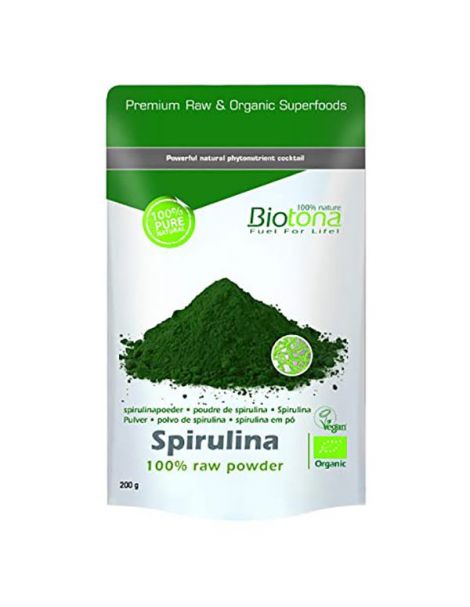 Spirulina Bio Biotona - 200 gramos
