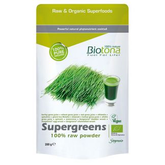 Supergreens Bio Biotona - 200 gramos