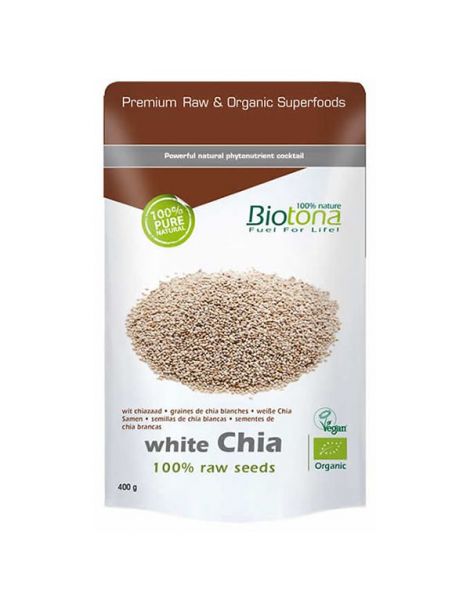 White Chía Bio Biotona - 400 gramos