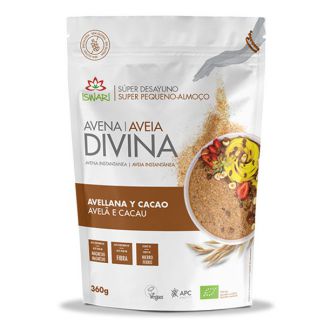 Avena Divina Avellana-Cacao Bio Iswari - 360 gramos