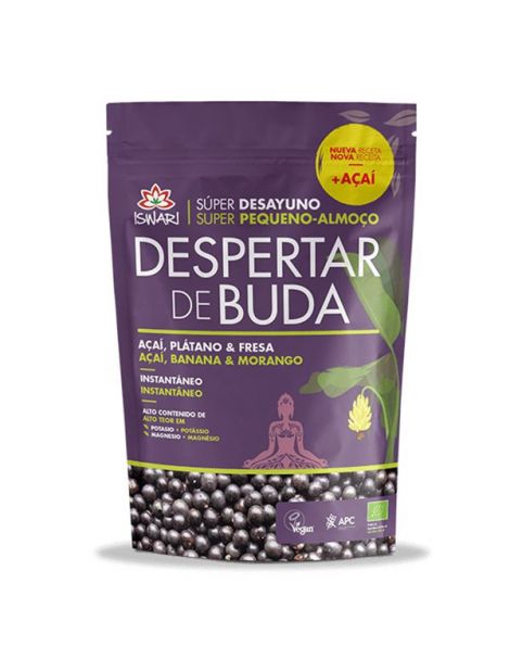 Despertar de Buda Açai-Plátano Bio Iswari - 360 gramos