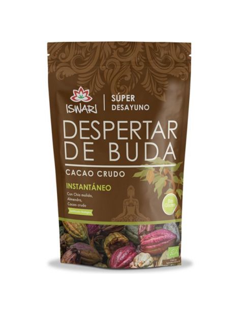 Despertar de Buda Cacao Crudo Bio Iswari - 360 gramos