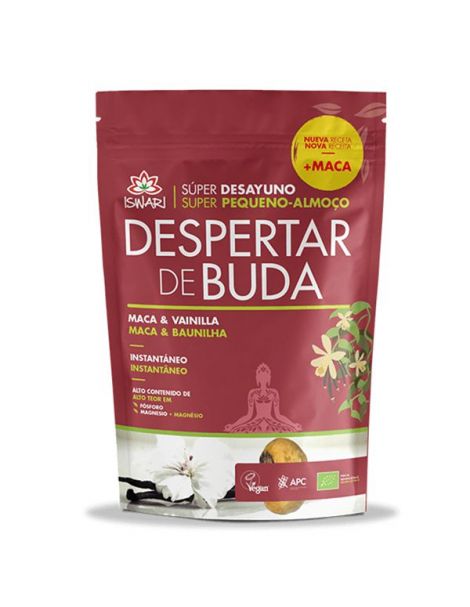 Despertar de Buda Maca-Vainilla Bio Iswari - 360 gramos